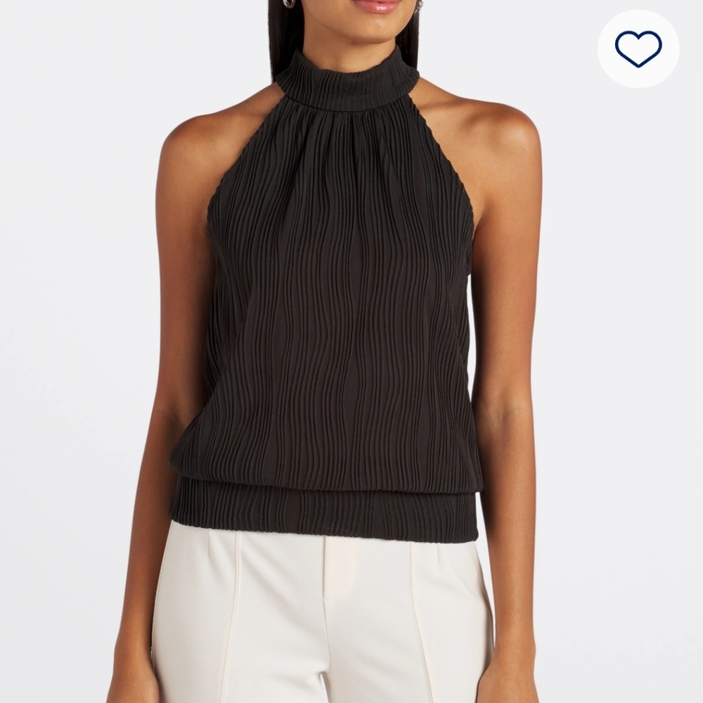 NWOT Beacon  Julyana Halter Knit tank